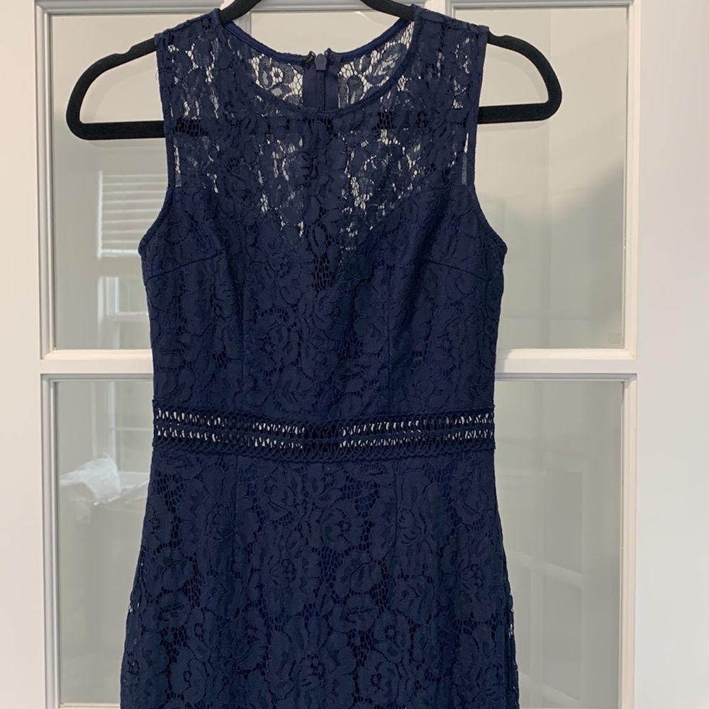 Navy Blue Gown